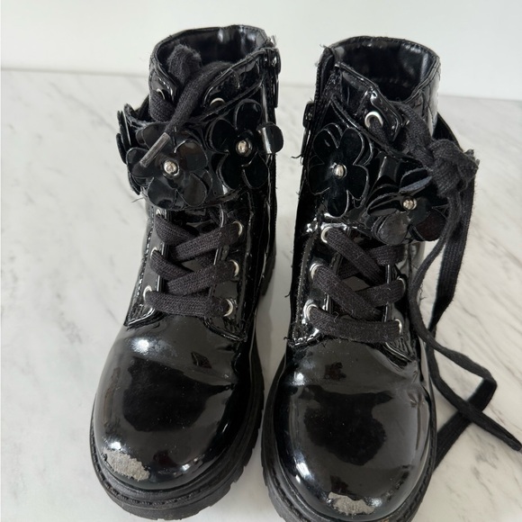 Jessica Simpson Girls Black Boots - Picture 1 of 7